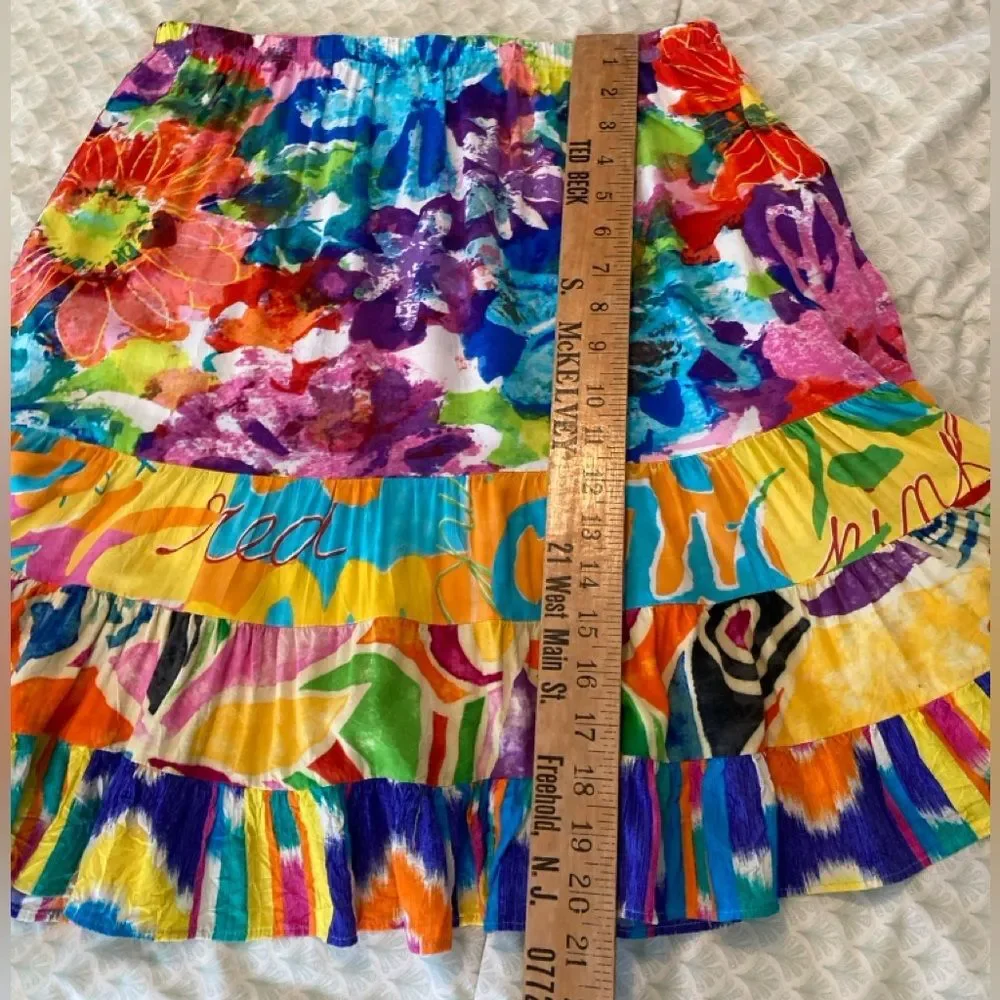 Jams World XL Hattie Skirt in Hawaiian Calypso Print - Picture 5 of 7